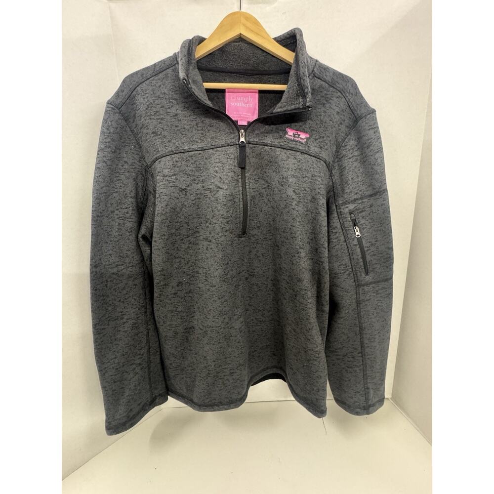 Simply Southern Men's 1/4 Zip Golf Pullover Size XL
